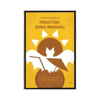 iCanvas "Forgetting Sarah Marshall Minimal Movie Poster" by Chungkong